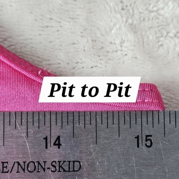 Nike Pro Women's Dri Fit Athletic Tank Top Hot Pink/Black Size Medium EUC - Picture 7 of 7